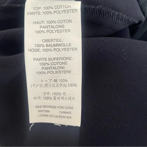 J. Crew blue sleeveless jumpsuit romper 35711 - Picture 9 of 12